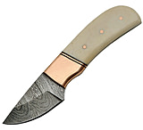 Image of Damascus Fixed Blade Copper Fixed Blade Knife
