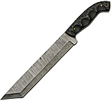 Image of Damascus Great Slate Machete 9.00 in Damascus Steel Fixed Blade Knife