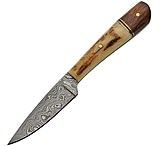 Image of Damascus 11.75in Fixed Blade Knife