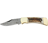 Image of Damascus Lockback Fold Knife