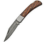Image of Damascus Lockback Folding Knife