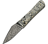 Image of Damascus Marble Skinner Black Knife
