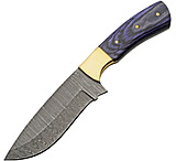Image of Damascus Opal Hunter 4.50 in Damascus Steel Fixed Blade Knife
