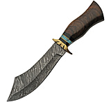 Image of Damascus Scimitar Bowie Knife