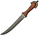 Image of Damascus Short Sword Rosewood