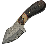 Image of Damascus Skinner Damascus Stag Knife