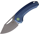 Image of Damned Designs Anzu XL Linerlock Ti 3.00 in Stainless Steel Folding Knife