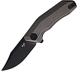 Image of Damned Designs Cerberus Linerlock SW Ti DMN005TSW2 3.50 in Stainless Steel Folding Knife
