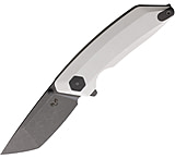 Image of Damned Designs Chimera Linerlock White 3.50 in Stainless Steel Folding Knife