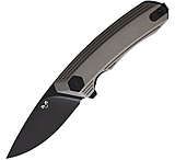 Image of Damned Designs Invictus SW Ti Black 3.5in Folding Knife