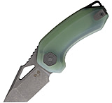 Image of Damned Designs Oni Linerlock Jade 2.00 in Stainless Steel Folding Knife