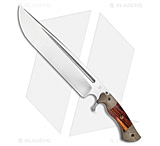 Image of Dark Timber Knives Devil's Horn 11.75in Fixed Blade Knife