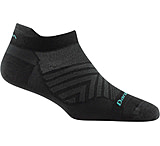 Darn Tough Run No Show Tab Ultra-Lightweight Sock - Womens, Black, Large, 1043-BLACK-L-DARN