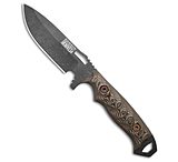 Image of Dawson Knives Nomad Fixed Blade Knife Ultrex Camo G-10 4.25 Black 842A5C75