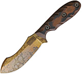 Image of Dawson Knives Javalina Fixed Blade Orange Fixed Blade Knife