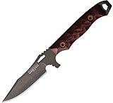 Image of Dawson Knives Smuggler Fixed Blade Blk/Red DW83823