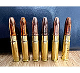 Gorilla Ammunition .300 AAC Blackout 205 Grain Gorilla Silverback Solid Copper Hollow Point Brass Cased Rifle Ammunition