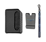 Image of Darrel Ralph DDR Custom Hell Bent Holsters Combat Wallet / Pen Combo - Blue Anodized CC460A1B