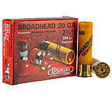 Ddupleks USA Broadhead Devastator 20 Gauge 11/16 oz 2.75&quot; Centerfire Shotgun Slug Ammunition