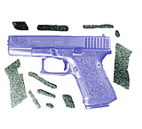 Image of Decal Grip Enhancer Fits Glock 26 w/ Finger Grooves G26FG