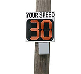 Image of Decatur OnSite 50 Radar Pole Sign Base Unit OS50 In KPH or MPH