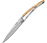 Image of Deejo Linerlock 37g Olive Wood Folding Knife