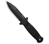 Image of Demko Armiger 4 Spear Point Fixed Blade Knife Black Rubber 4 Black 616B22FA