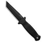 Image of Demko Armiger 4 Tanto Fixed Blade Knife Black Rubber 4 Black CDC367E2