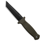 Image of Demko Armiger 4 Tanto Fixed Blade Knife OD Green Rubber 4 Black B84D61F7