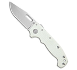 Image of Demko Knives MG AD20S Clip Point Shark-Lock Knife White G-10 3.75 Stonewash C2031FD9