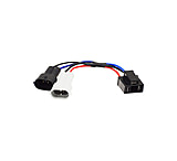 Image of Denali Electronics 4-PIN Female Delphi to Male H9 and H11 Wiring Adapter FatBoy