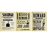 Image of Denix Wanted Posters