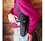 Image of DeSantis Ambidextrous - Black - Big Bore Shoulder Rig 039BZ00Z0