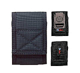 Image of DeSantis Ambidextrous- Black - Nylon Pager Case w/ Belt Clip N08BJZZC4
