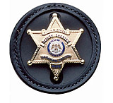 Image of DeSantis Black - Plain - U.S. Customs Badge Holder U22BZG2Z0