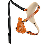 Image of DeSantis Right Hand Tan C.E.O. Shoulder Holster 11ZTAC7Z0 - SIG P225, P228, P229