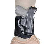 DeSantis Die Hard Ankle Rig Holster, Springfield Hellcat Pro w/ or w/o Red Dot Sight, Right, Leather, Black, 014PC2WZ0