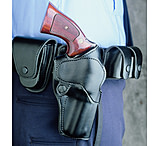 Image of DeSantis Left Hand - Black - Basketweave - Security Pro 072SH34Z0 - S&amp;W K FRAME &amp; L FRAME 4in.