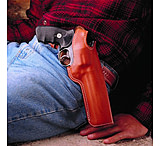 Image of DeSantis Left Hand Tan Lined Dual Angle Hunter Holster 016TDP5Z0 - TAURUS JUDGE 3in. (2.5in. &amp; 3in. CYLINDER)