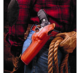 Image of DeSantis Right Hand Tan Lined Dual Angle Hunter Holster 016TC58Z0 - RUGER SUPER BLACKHAWK 7 1/2in.