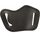 DeSantis Simple Slide Belt Leather Holster, Fits Most Medium Autos and Small Revolvers, Left Hand, Lined, Black, 119BBG2Z0