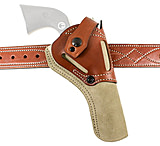 DeSantis The Wild Hog OWB Leather Belt Holster, Ruger Wrangler 7 1/2in, Ambidextrous, Natural, 189NJ5XZ0