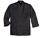 Image of Dickies Chef Unisex Classic Knot Button Coat