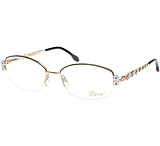 Image of Diva Spring Hinges, Swarovski Crystals Eyeglasses 5285 with Lined Bifocal Rx Prescription Lenses