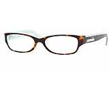 Image of DKNY DY 4590 Eyeglasses Styles: Black/Green/Transparent Green Frame w/Non-Rx 50 mm Lenses