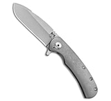 Image of Doc Shiffer Designated Marksman Knife Titanium Flipper 2.75 Plain 2DABC855