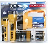 Image of Dorcy 6V / 2D / 2AA Luminator Combo w/ Batteries 41-2865