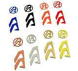 Image of Double-Alpha Academy Alpha-X Holster Logo Color Inlays - Right Hand E26584EE