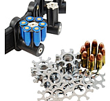 Image of Double-Alpha Academy Combo 6x Magnetic 8-Shot 9mm Moon Clip Holder and 10x Stainless Steel Moon Clip A1D408AF