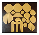 Image of Double-Alpha Academy DAA Dry-Fire Target Set Classic-IPSC EFF9DAB9